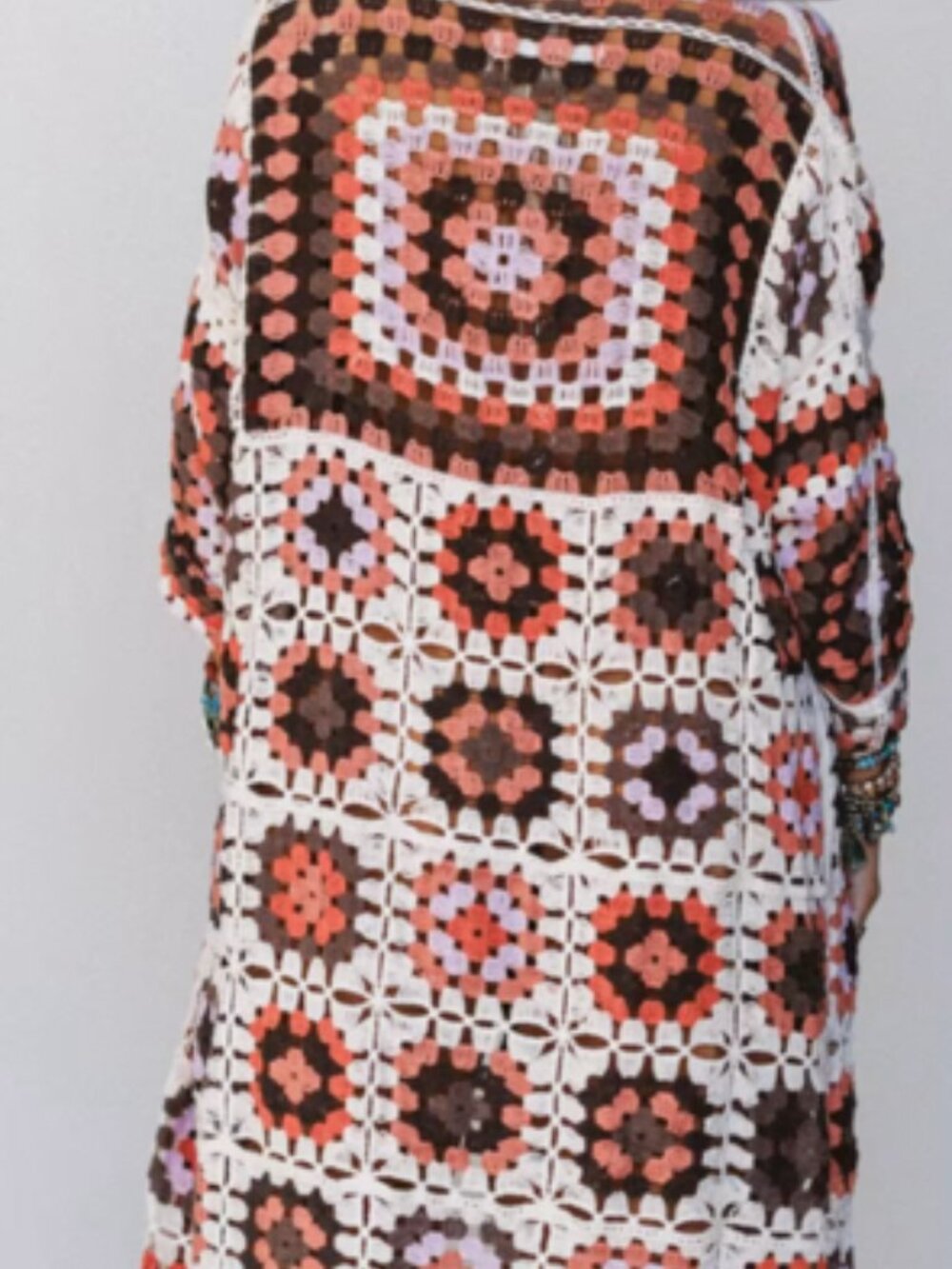 NWT Brown Multi Soulful Wanderer Duster - Picture 5 of 13